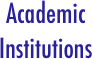 Academic &#10;Institutions